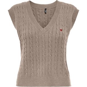 Only Katia Cable Knit Trui Dames - Maat S