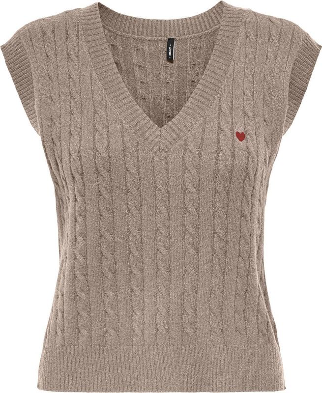 Only Katia Cable Knit Trui Dames - Maat S