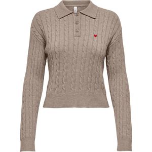 Only, Dames, Truien, Bruin, Maat: XS