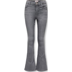 ONLY GIRLS - Flared Fit Jeans - Light Was - Mid Waist
