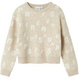 NAME IT - Trui - Zacht - 100% Polyester - Lange Mouwen - Ronde Hals