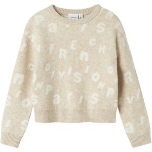NAME IT - Trui - Zacht - 100% Polyester - Lange Mouwen - Ronde Hals