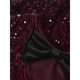 Blouse - Geweven Stof - Strik - Lange Mouwen - Regular Fit