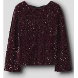 Blouse - Geweven Stof - Strik - Lange Mouwen - Regular Fit