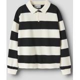 Gestreept - Gebreide Trui - Polo - Lange Mouwen - Loose Fit