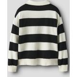 Gestreept - Gebreide Trui - Polo - Lange Mouwen - Loose Fit