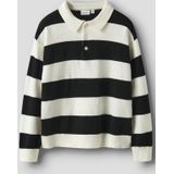 Gestreept - Gebreide Trui - Polo - Lange Mouwen - Loose Fit