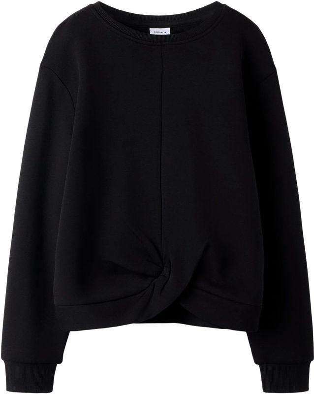 NAME IT - NKFORLIA LS SHORT NREG SWEAT BRU - Meisjes - Sweatshirt