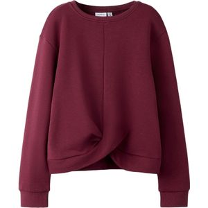 NAME IT - NKFORLIA LS SHORT NREG SWEAT BRU - Meisjes - Sweatshirt