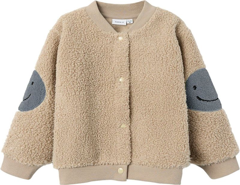 NAME IT - Vest - Zacht - Lange Mouwen - Ronde Hals - Ritssluiting