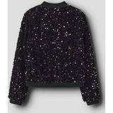 Pailletten - Bomberjack - Hoge Hals - Lange Mouwen