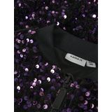 Pailletten - Bomberjack - Hoge Hals - Lange Mouwen