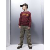 Sweatshirt - Regular Fit - Geborstelde Sweatstof - Lange Mouwen