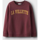 Sweatshirt - Regular Fit - Geborstelde Sweatstof - Lange Mouwen