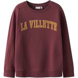 Sweatshirt - Regular Fit - Geborstelde Sweatstof - Lange Mouwen