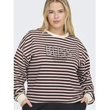 ONLY CARMAKOMA - CARLIZA PEARL PRINT BOX SWT JRS - Dames - Sweaters