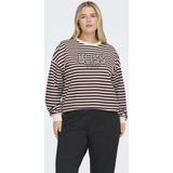 ONLY CARMAKOMA - CARLIZA PEARL PRINT BOX SWT JRS - Dames - Sweaters