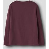 NAME IT - NKFRYCCAS - Shirt - Sand - Indigo - Bourgogne - Lange Mouwen