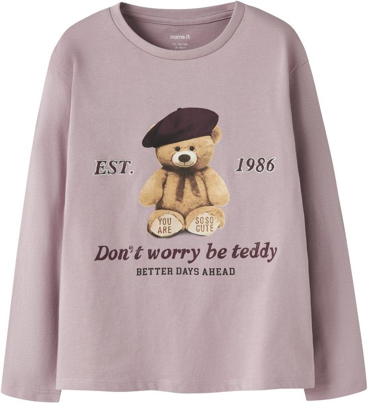 NAME IT KIDS - Longsleeve - Lila