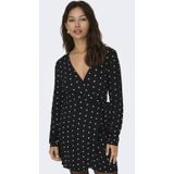 Onlkeshav - Korte Jurk - V-Hals - Lange Mouwen - Regular Fit