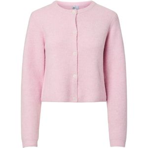 PIECES - PCSilly - Gebreid Vest - Rosa
