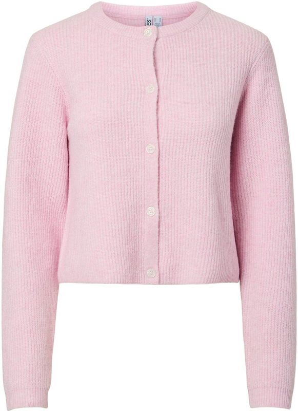 PIECES - PCSilly - Gebreid Vest - Rosa