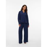 Vero Moda - Melaney - Broek - Hoge Taille - Losse Pasvorm - Polyester