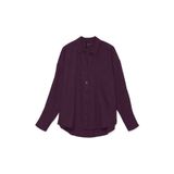 Vero Moda - Vmmelaney Queeny Ls Shirt Wvn Noos - Blouse - Wine Tasting