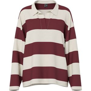 PIECES - Sweater - Donkerrood