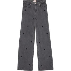 KIDS ONLY - Wide Leg Jeans - Grey Denim - Hartjesprint