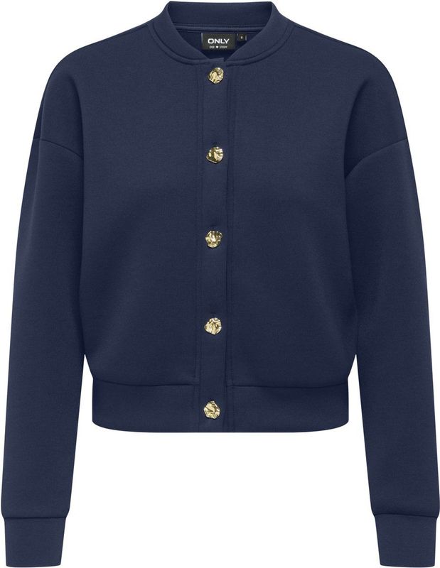 Only - Naomi Bomber Sweat - Dames Bomberjack - Zacht - Trendy