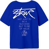 LMTD Shirt  blauw / wit