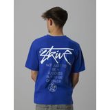 LMTD Shirt  blauw / wit