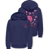 ONLY - KIDS ONLY MEISJES - Hoodie - Met Capuchon - Lange Mouwen - Kangoeroezak