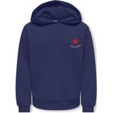 ONLY - KIDS ONLY MEISJES - Hoodie - Met Capuchon - Lange Mouwen - Kangoeroezak