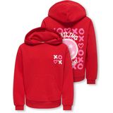 KIDS ONLY - Hoodie - Rood - Met Backprint