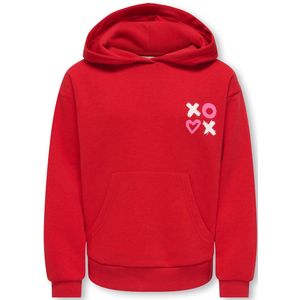 KIDS ONLY - Hoodie - Rood - Met Backprint