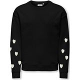 KIDS ONLY GIRL - Sweater - Hartjesprint - Katoen en Polyester