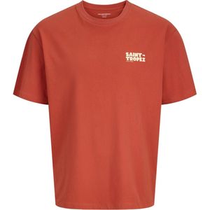 JACK & JONES JUNIOR - T-shirt - Rood - Katoen