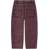 Mom-fit Broek - Panterprint - Zacht - Verstelbare Taille - Twill