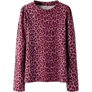 NAME IT - Shirt - Bessen - Dierenprint - Lange Mouw
