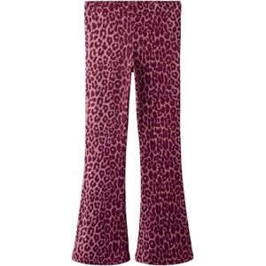 NAME IT KIDS - Bootcut Casual Broek - Donkerrood