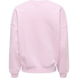 Jacqueline de Yong - Jdymesa O-neck Emb Sweat - Damestrui - Pink Lady