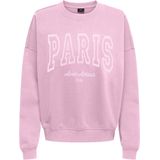 Jacqueline de Yong - Jdymesa O-neck Emb Sweat - Damestrui - Pink Lady