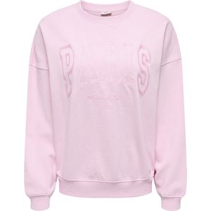 Jacqueline de Yong - Jdymesa O-neck Emb Sweat - Damestrui - Pink Lady