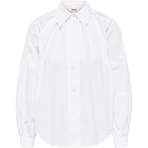 Only - Onlriver - Blouse - Off-white - Lange Mouwen