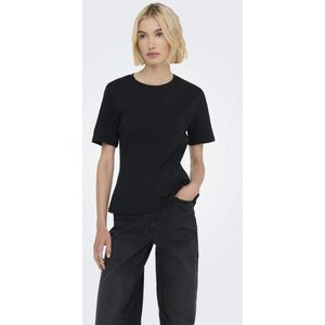 Jacqueline de Yong - Jdyeva Top - T-shirt - Zwart - Dames