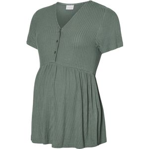 Blouse - V-hals - Regular Fit - Korte Mouwen - Voedingsfunctie