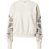 Only - Onlbrooke O-neck Detail Swt Noo - Trui - Birch/black - Dames