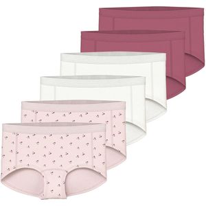 Name It - Hipster - Floral - 6 Eenheden - Zacht en Comfortabel Ondergoed